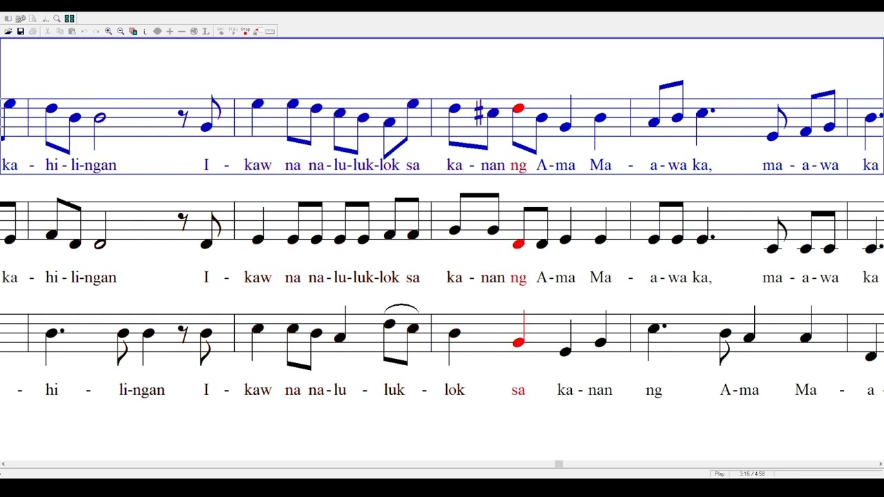 Soprano | Papuri sa Diyos (Fr. Hontiveros) | Study Guide