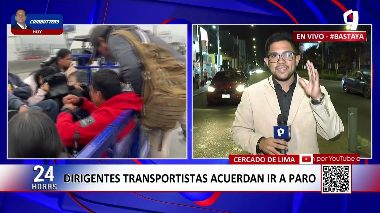 Dirigentes transportistas acuerdan ir a paro