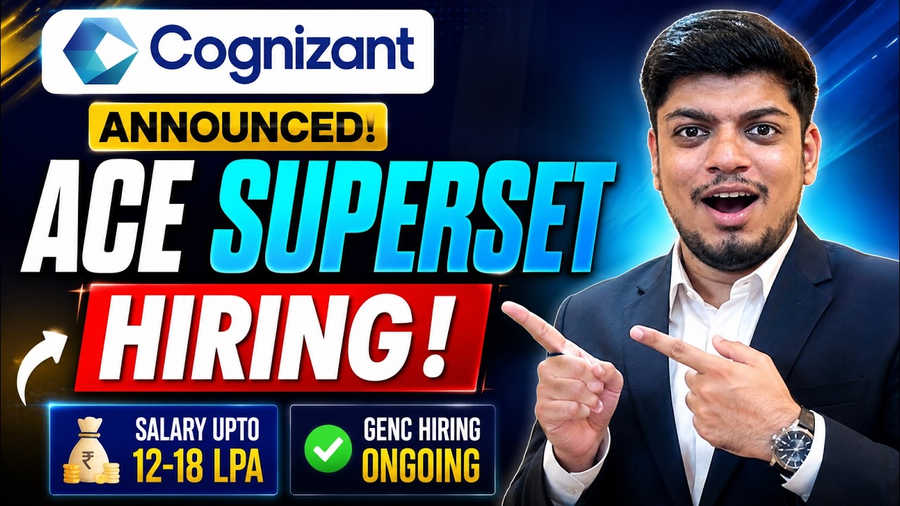 🔥Наём в Cognizant GenC и ACE Superset 2027 | BE/BTECH/ME/MTECH | Процесс найма в Cognizant 2027