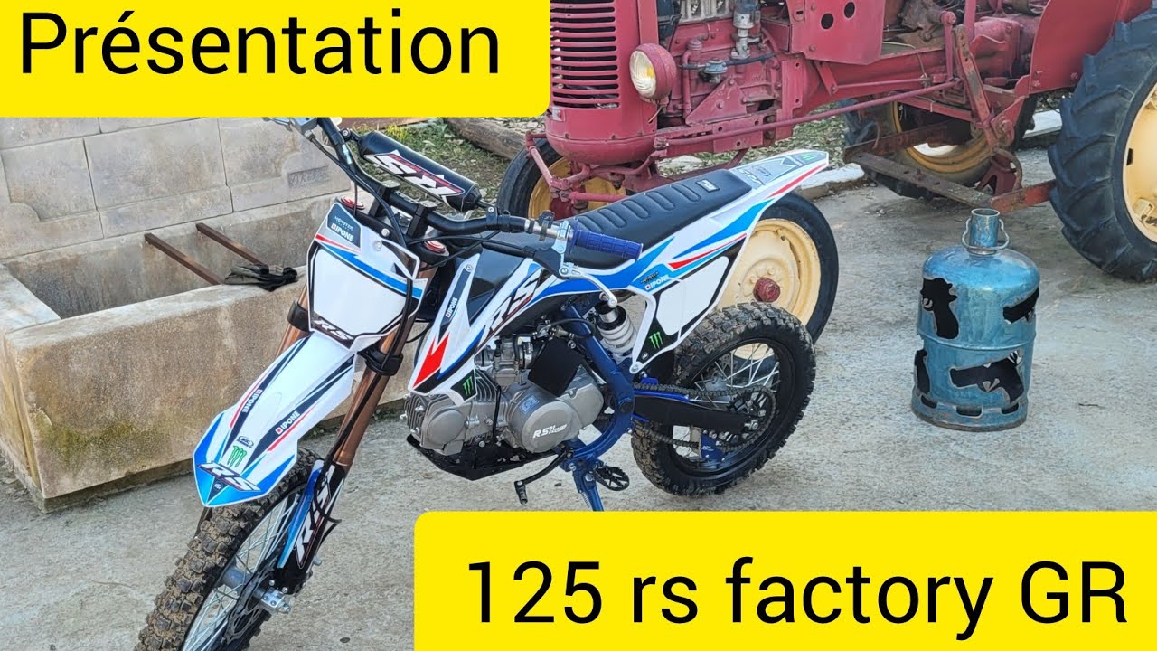 présentation RS FACTORY 125 2022 grandes roues