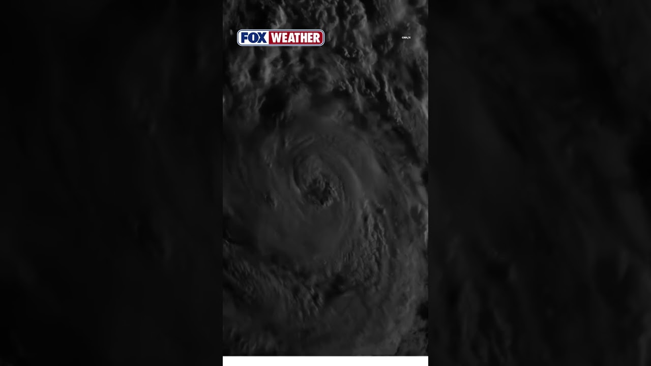Amazing Video Shows Sunrise Over Hurricane Trudy