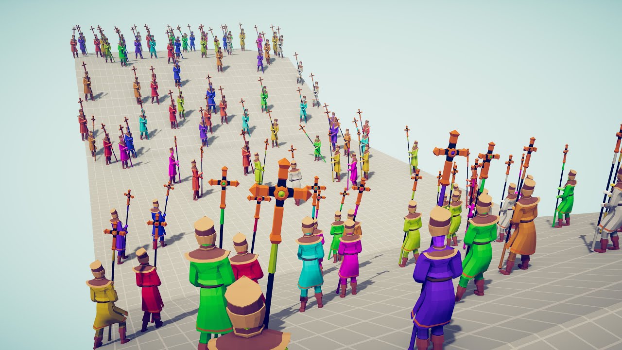 ALL NEW HIDDEN UNITS BATTLE ROYALE - Totally Accurate Battle Simulator TABS
