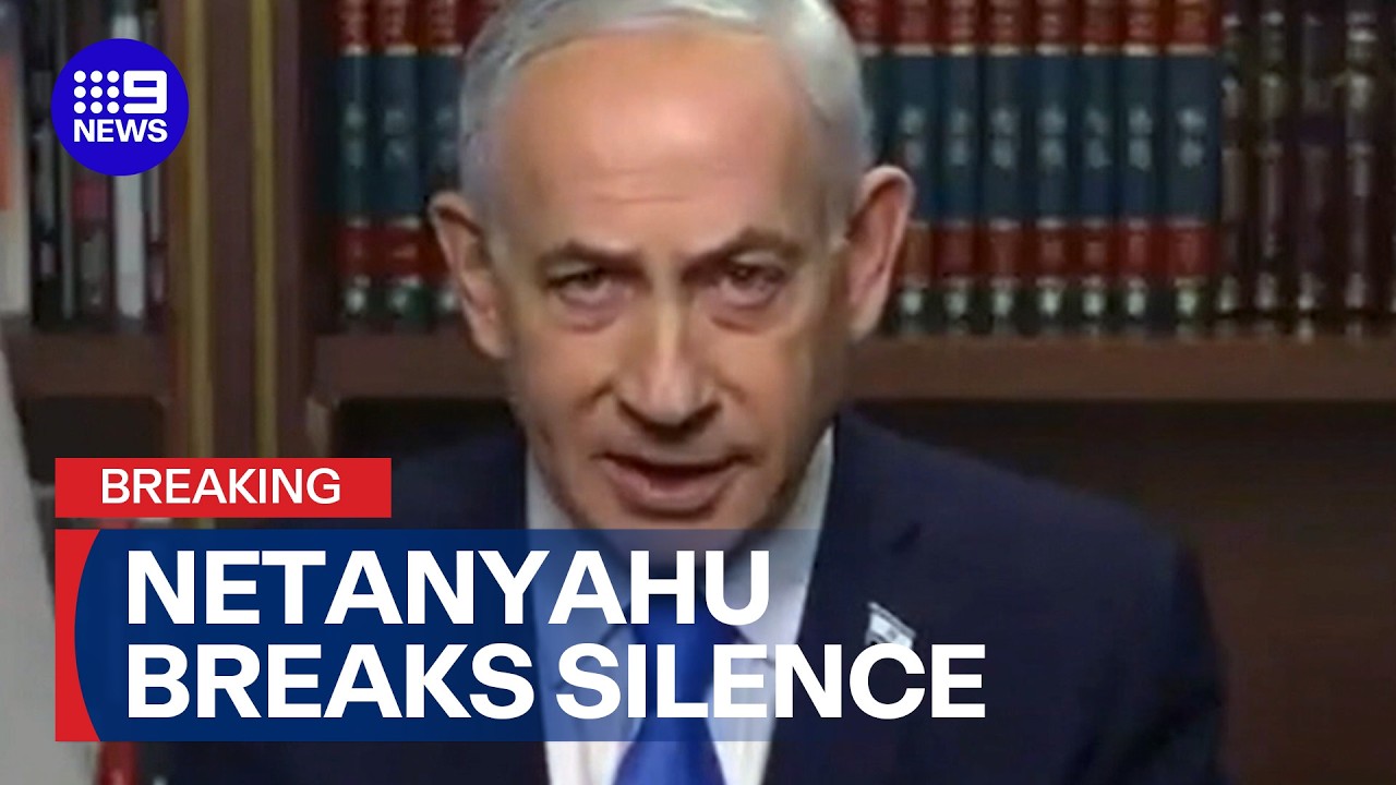JUST IN: Netanyahu says Iran operation will continue 'as long as necessary' | 9 News Australia