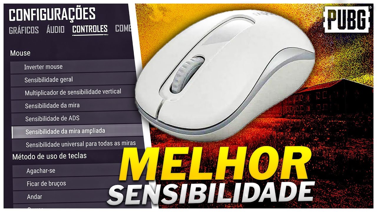 VEJA A MELHOR FORMA DE VOCÊ ACHAR SUA SENSIBILIDADE NO PUBG *forma infalivel*