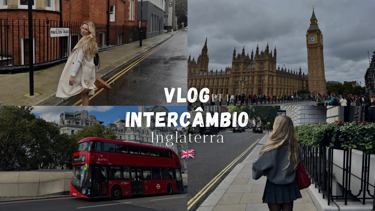 #1 VLOG DE INTERCAMBIO 🇬🇧 | rotina, tour por Oxford, idas à Londres & muito mais