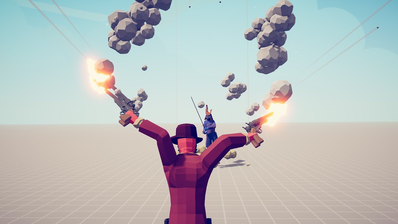 GOD GUNSLINGER vs EVERY UNIT - Totally Accurate Battle Simulator TABS
