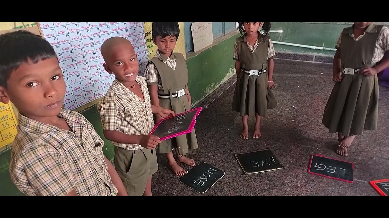 Body parts game