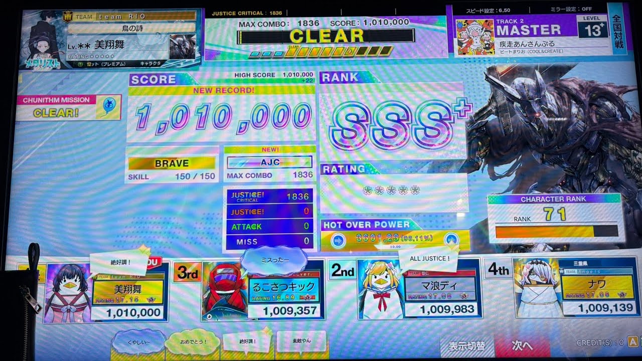 疾走あんさんぶる AJC (1,010,000)