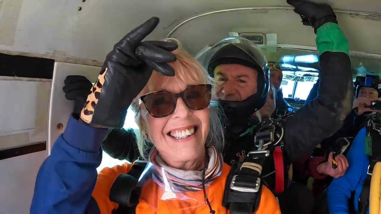 Jan Scott Sky Dive to Raise Funds for Saint Francis Hospice