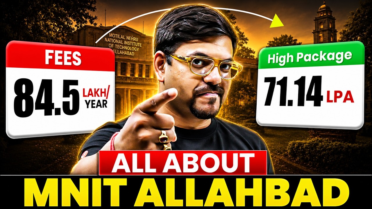 All About MNIT Allahbad 😍 | Top Engineering College In UP | JEE 2026 | Harsh sir