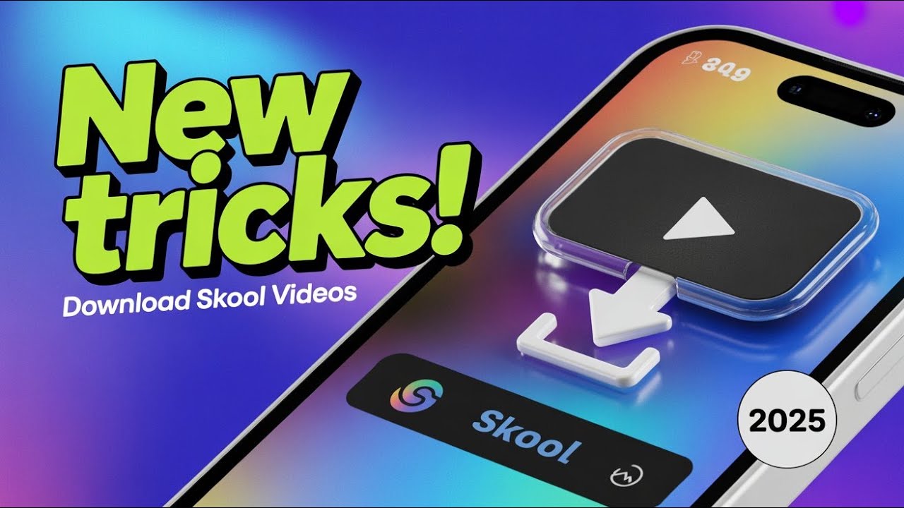 How to Download Skool Course Videos | New Tricks