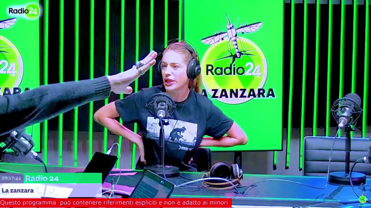 Asia Gianese avvisa Annarita Briganti - La Zanzara 11.3.2025
