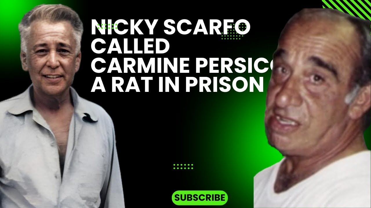 Nicky Scarfo Called Carmine Persico A Rat In Prison , Sources Say