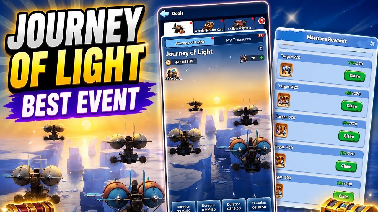 Journey of Light &mdash; худшее событие для алмазов? (Только для F2P)