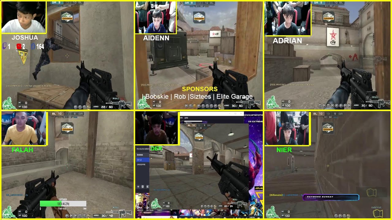 CROSSFIRE TOURNAMENT  3v3 FACE TO FACE  TONDO VS PASAY