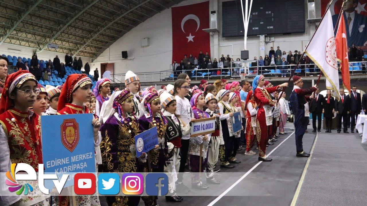 OKULLAR ARASI HALK OYUNLARI, RENKLİ GÖRÜNTÜLERE SAHNE OLDU