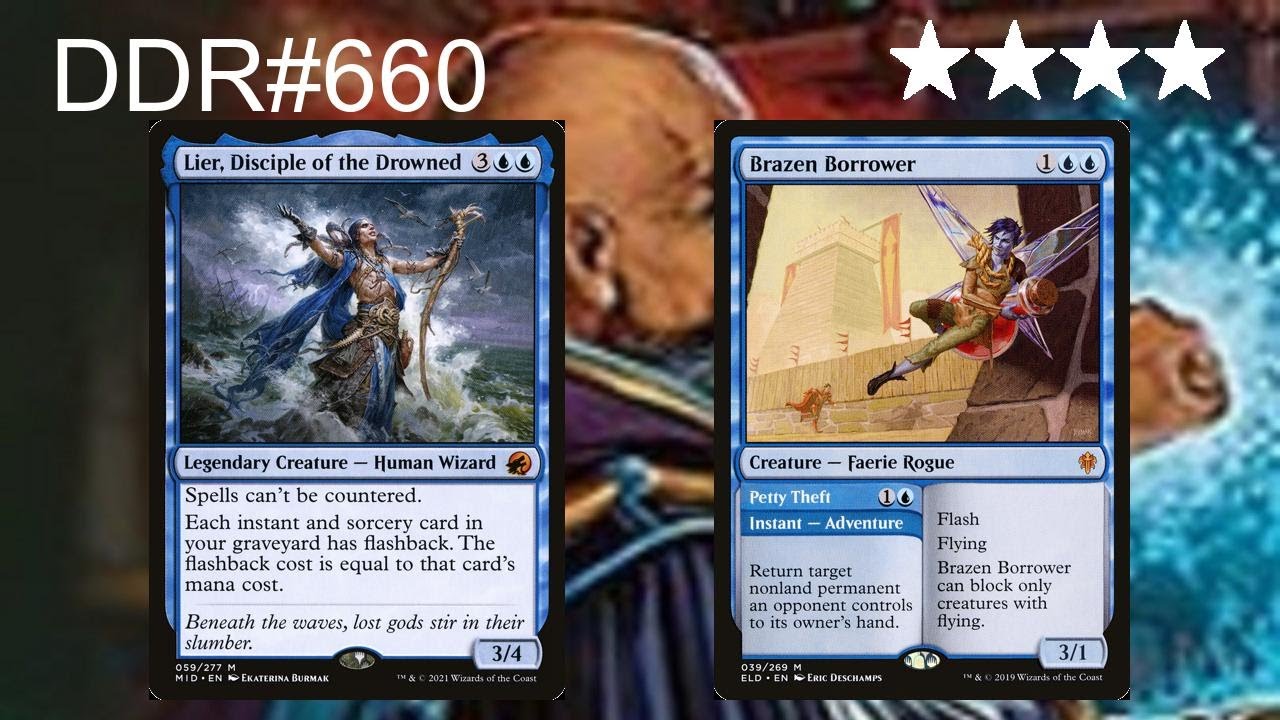 DDR#660 - Lier, Disciple of the Drowned + Adventurer Cards