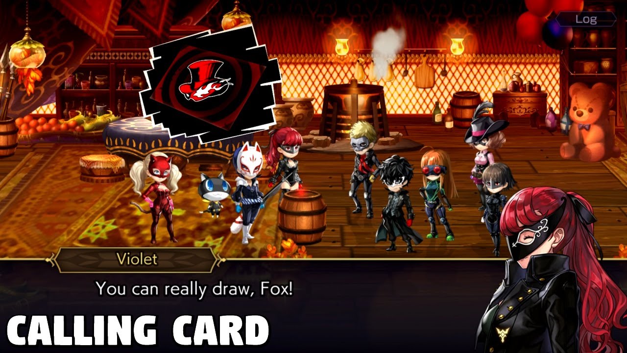 Persona 5 Royal x Another Eden - Calling Card