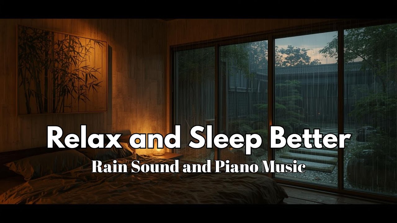 Relaxing Music with Rain Sounds 🌧️ Deep Healing & Stress Relief | Calm Your Soul & Anxiety