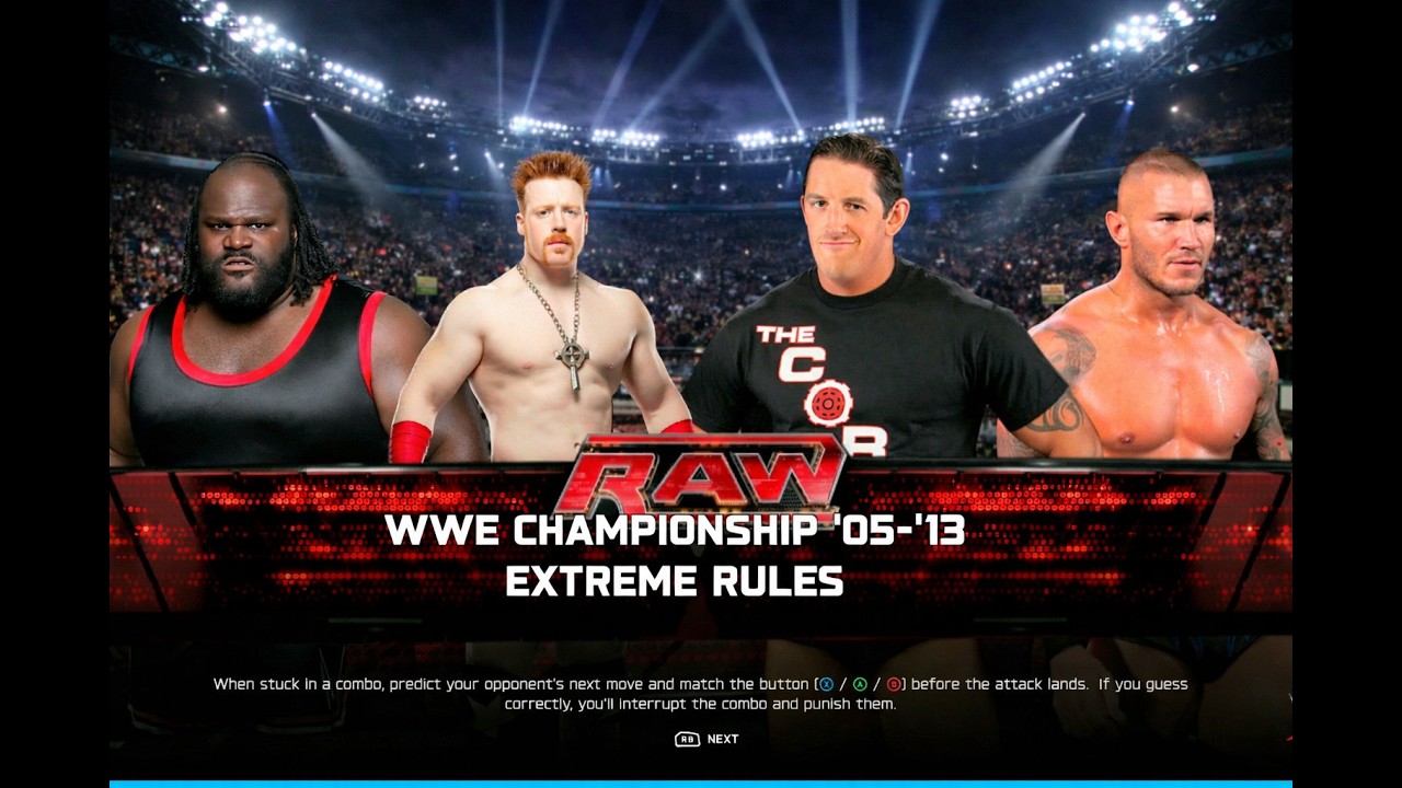 WWE 2K25 - Марк Генри против Шеймуса против Уэйда Барретта против Рэнди Ортона | Extreme Rules Sh...