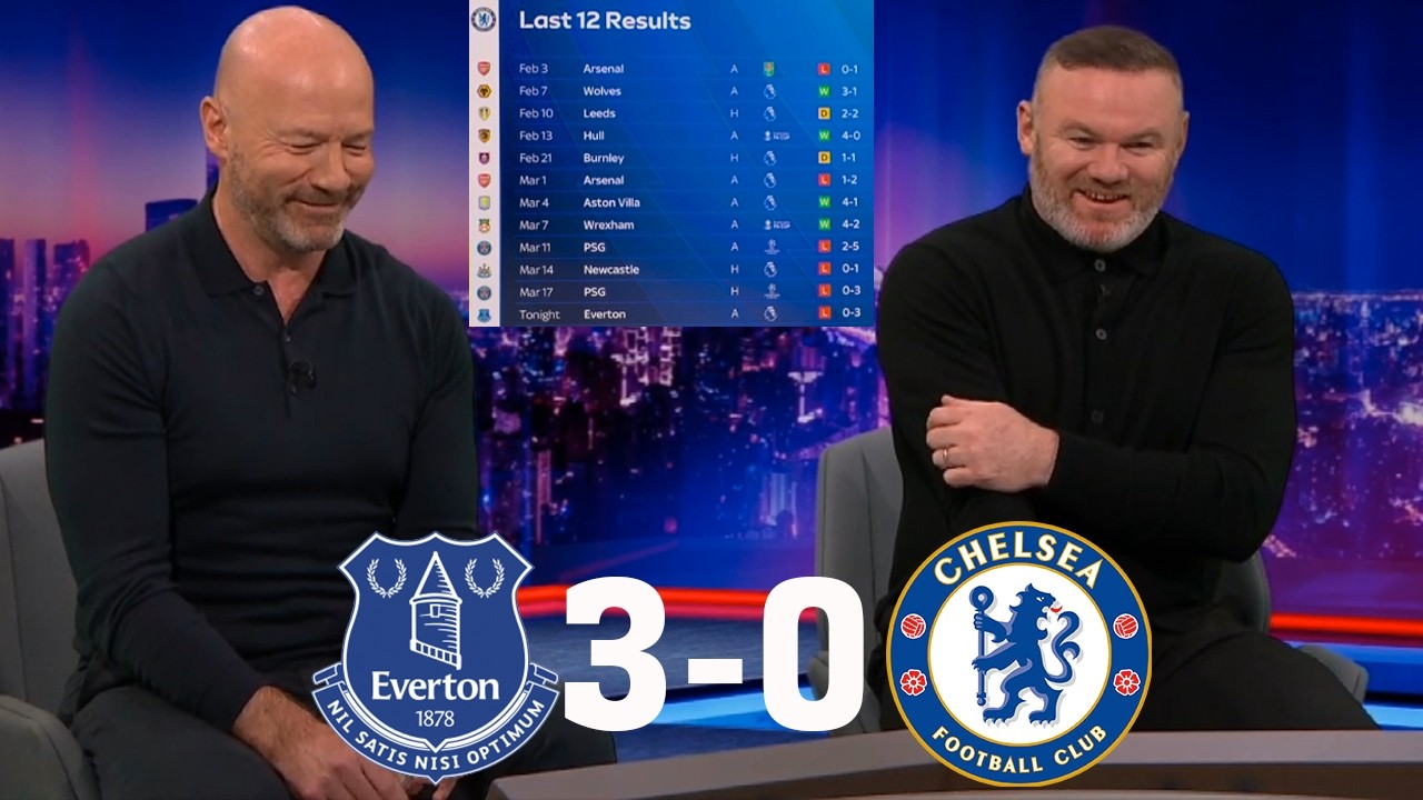 &laquo;Челси&raquo; проиграл четвертый матч подряд🤬 MOTD Эвертон против &laquo;Челси&raquo; 3-0 Все реакции