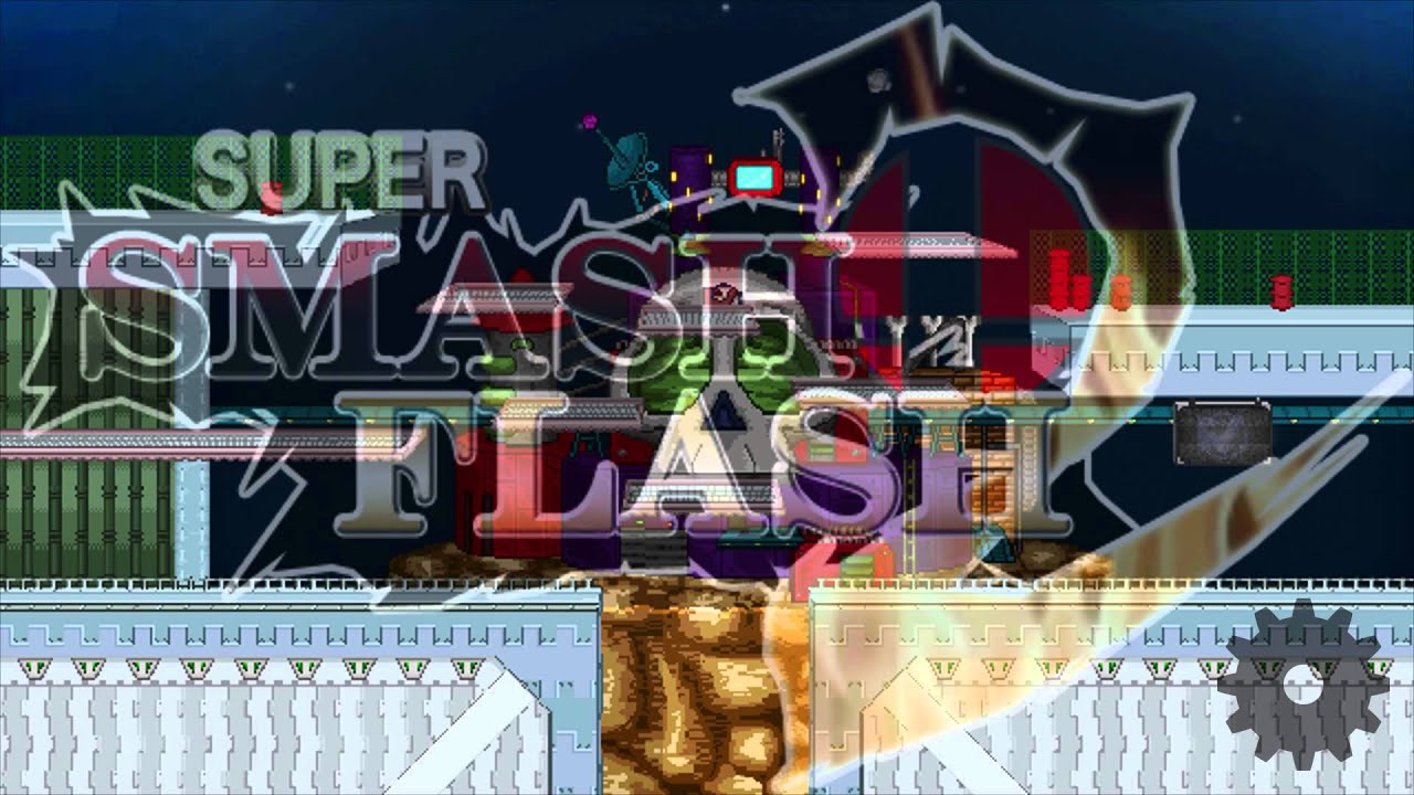 Super Smash Flash 2 V0.9b - Skull Fortress
