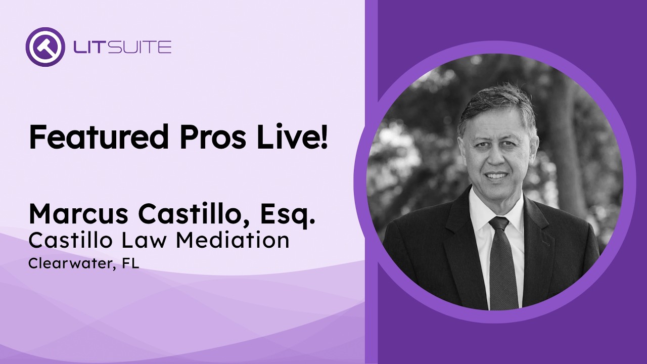 Featured Pros Live with Marcus Castillo