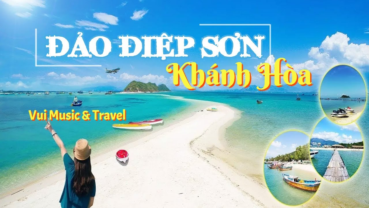 Đảo Điệp Sơn - Khánh Hòa, Con Đường Giữa Biển Đẹp Nhất Việt Nam | Vui Music & Travel