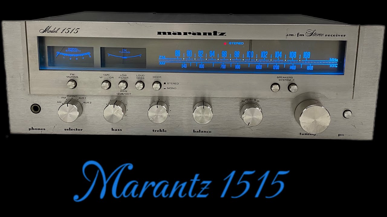 Marantz Model 1515 AM / FM Stereo Receiver!