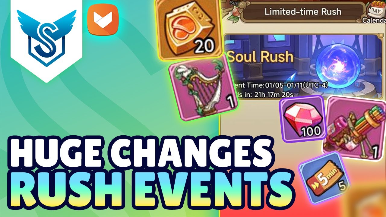 Готовьтесь к событиям Rush! Что копить и гайд по новым наградам - Legend of Mushroom