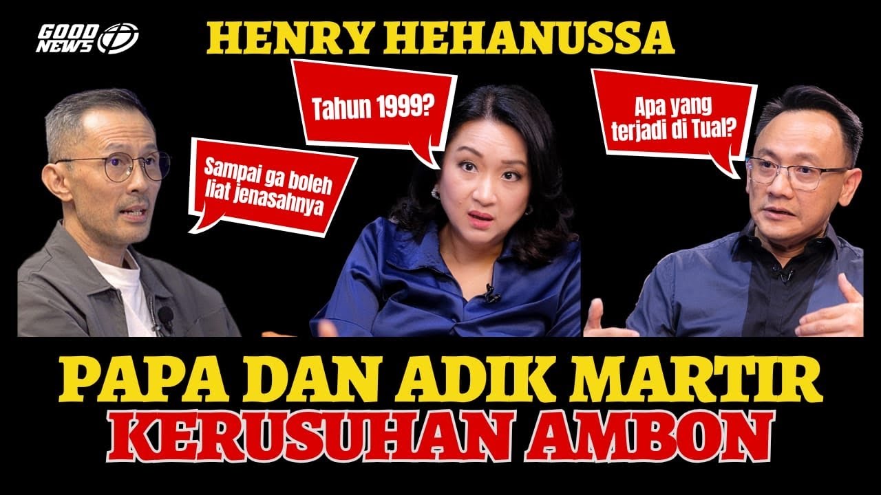 PAPA DAN ADIK MARTIR KERUSUHAN AMBON - HENRY HEHANUSSA #KerusuhanAmbon⁣#KisahMartir⁣ #kesaksian