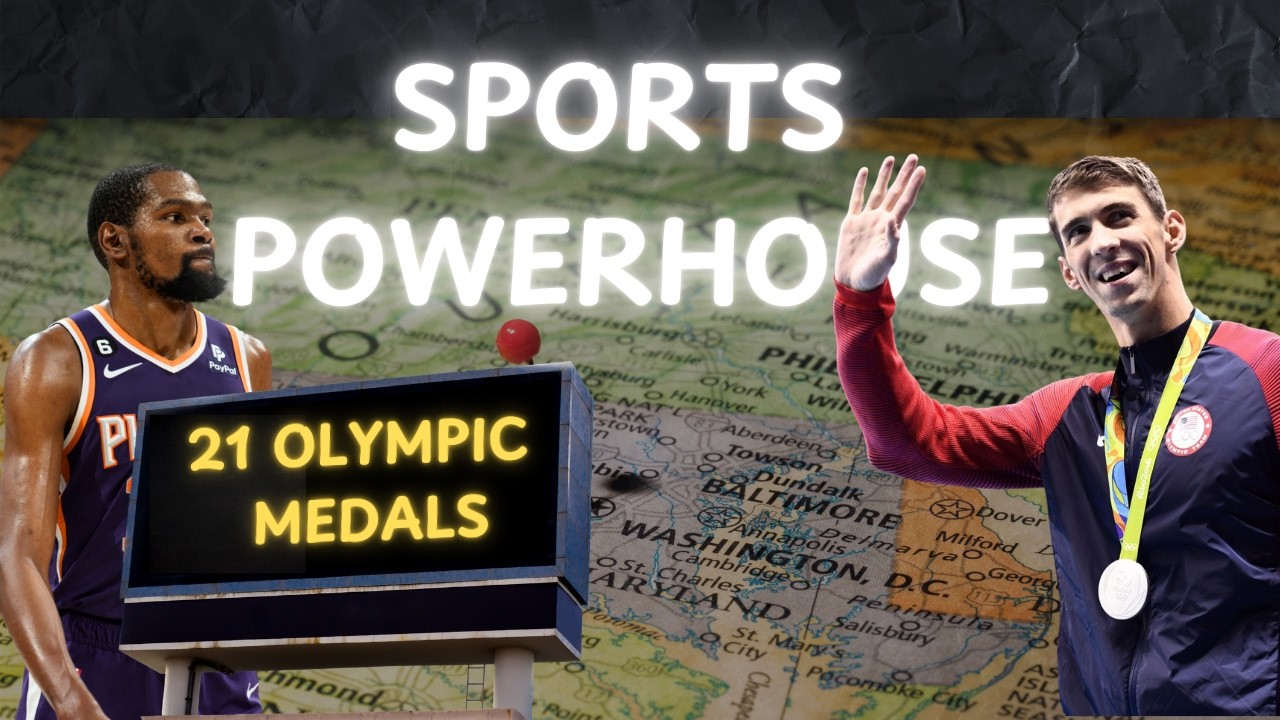 Why Northern Virginia itself is ranked in the top 10 when it comes to producing Olympic athletes