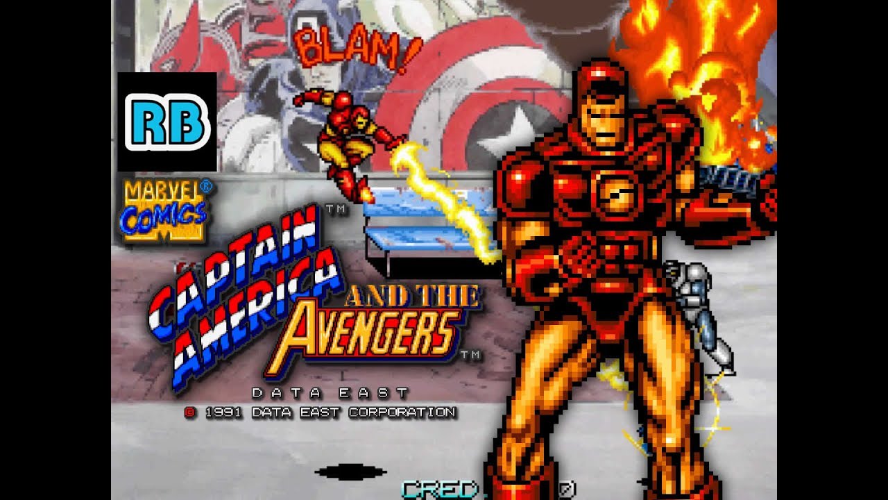 1991 [60fps] Captain America and The Avengers Iron Man ALL