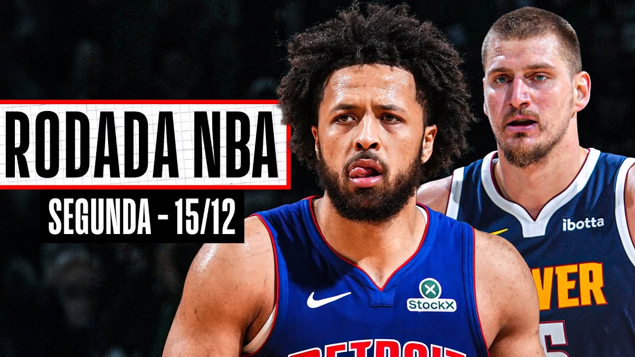 JOKIC supera SENGUN em duelo COLOSSAL; CUNNINGHAM domina contra os CELTICS - Rodada NBA 15/12