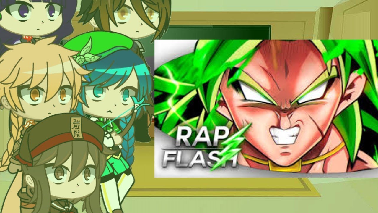 genshin impact reagindo ao rap do broly(flash beats)