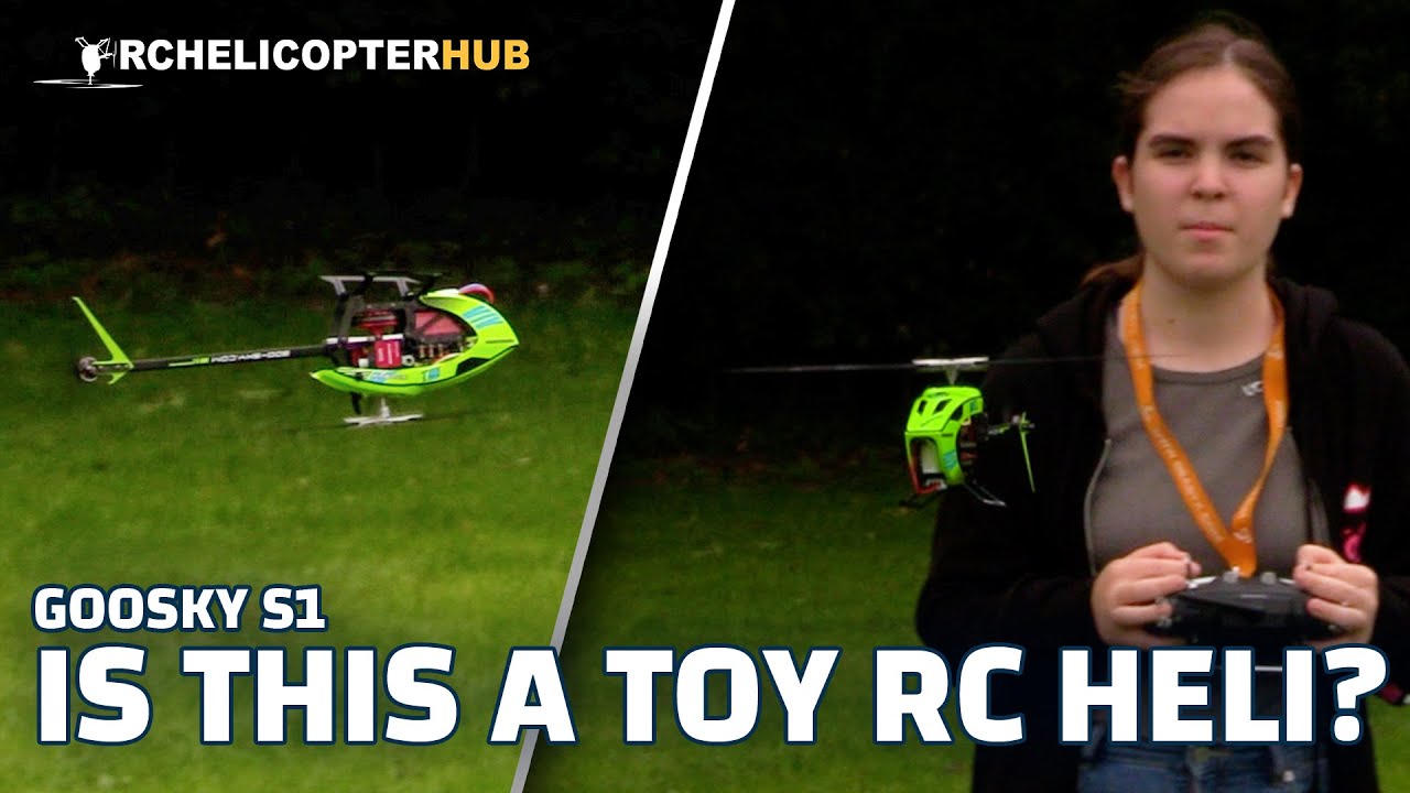GOOSKY S1 - $200  Micro 3D RC heli review - w BLOOPERS