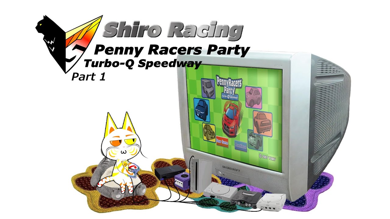 [SR] - Penny Racers Party: Turbo-Q Speedway #1 [Wii]