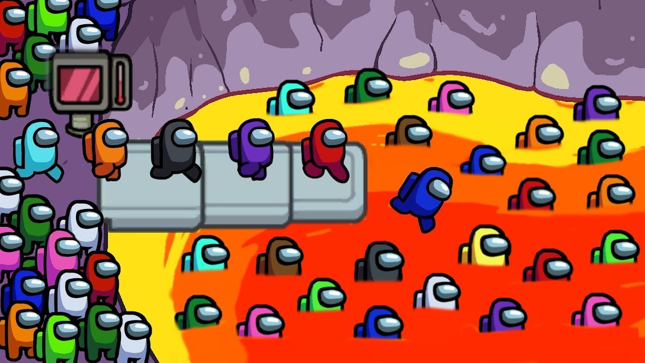 Among Us but Jumping In The Lava Compilation