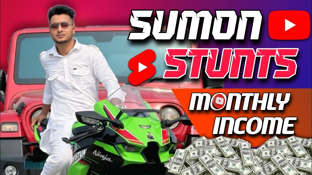 Sumon Stunts Monthly Income With Proof | YouTube Short Video  Earning | Rabul Vlogs 🔥