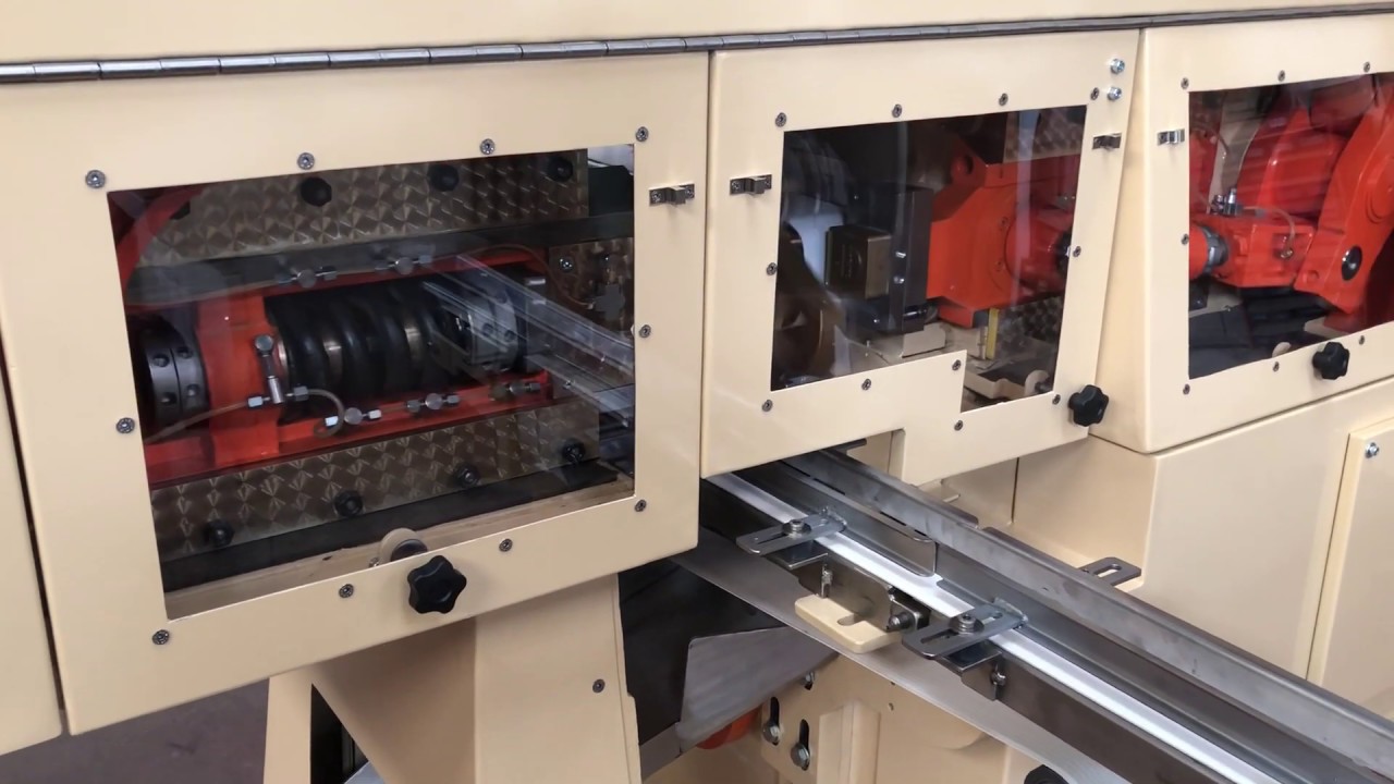 Inspection of reconditioned soap bar stamping machine ST Simplo - MAZZONI - Soap making machine