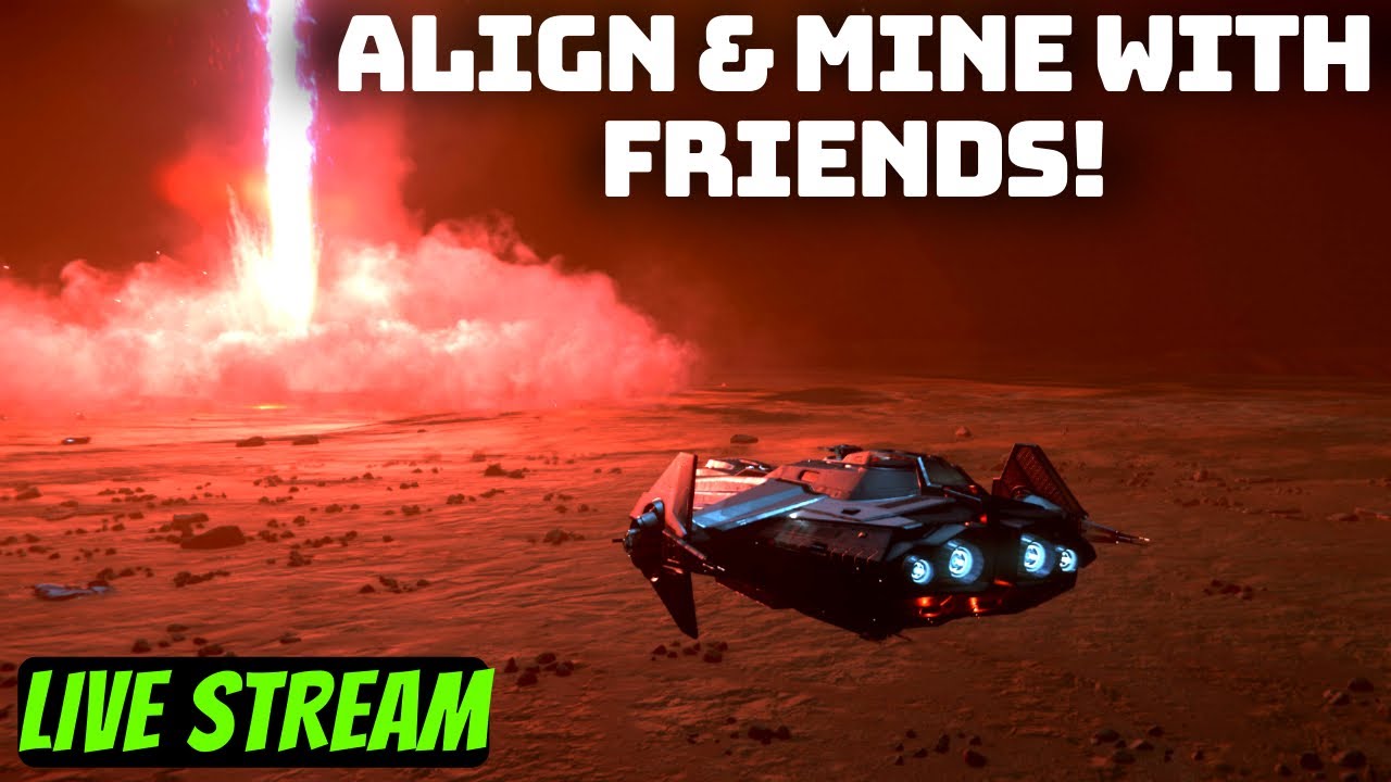Live Stream | Align & Mine with Friends | Chill Mining & Team Play