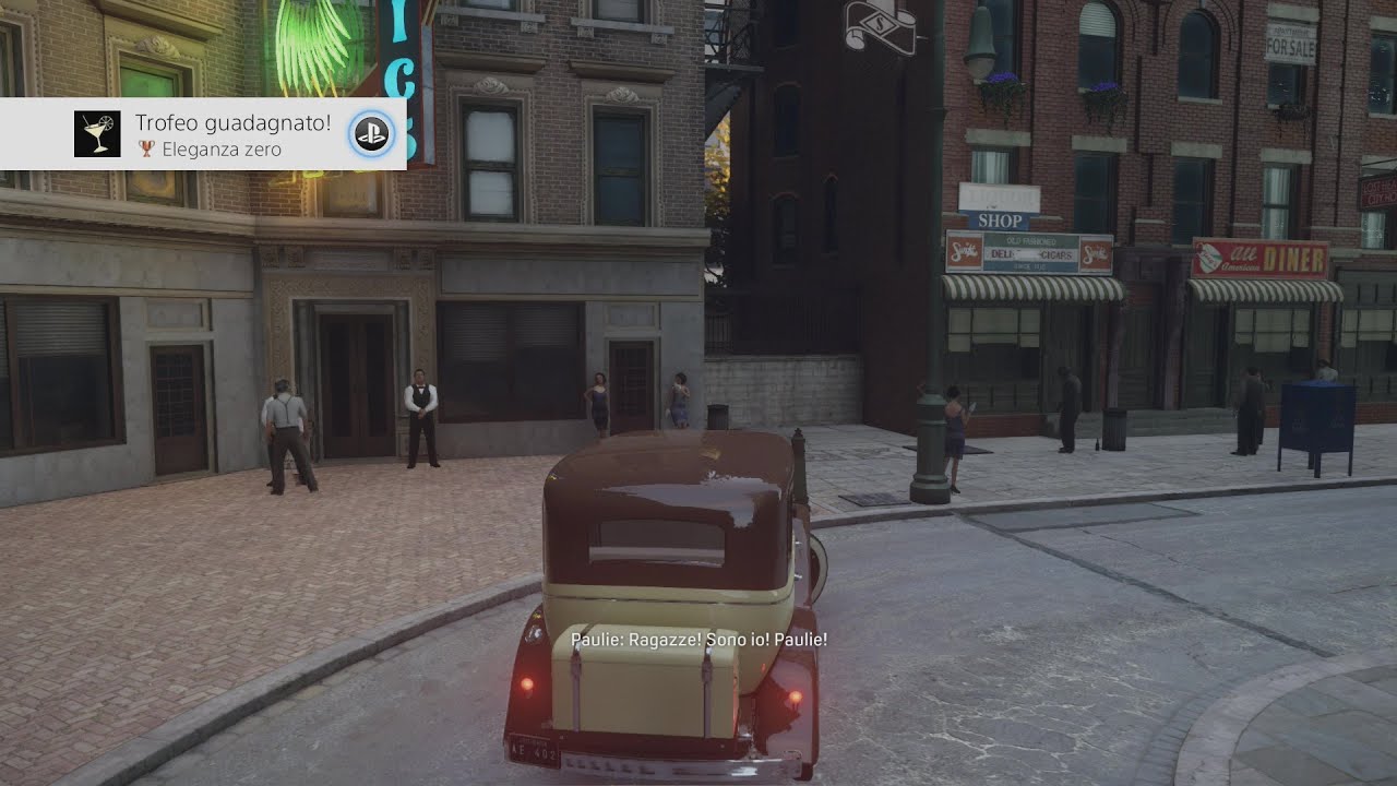 Mafia PS4 Trofeo 