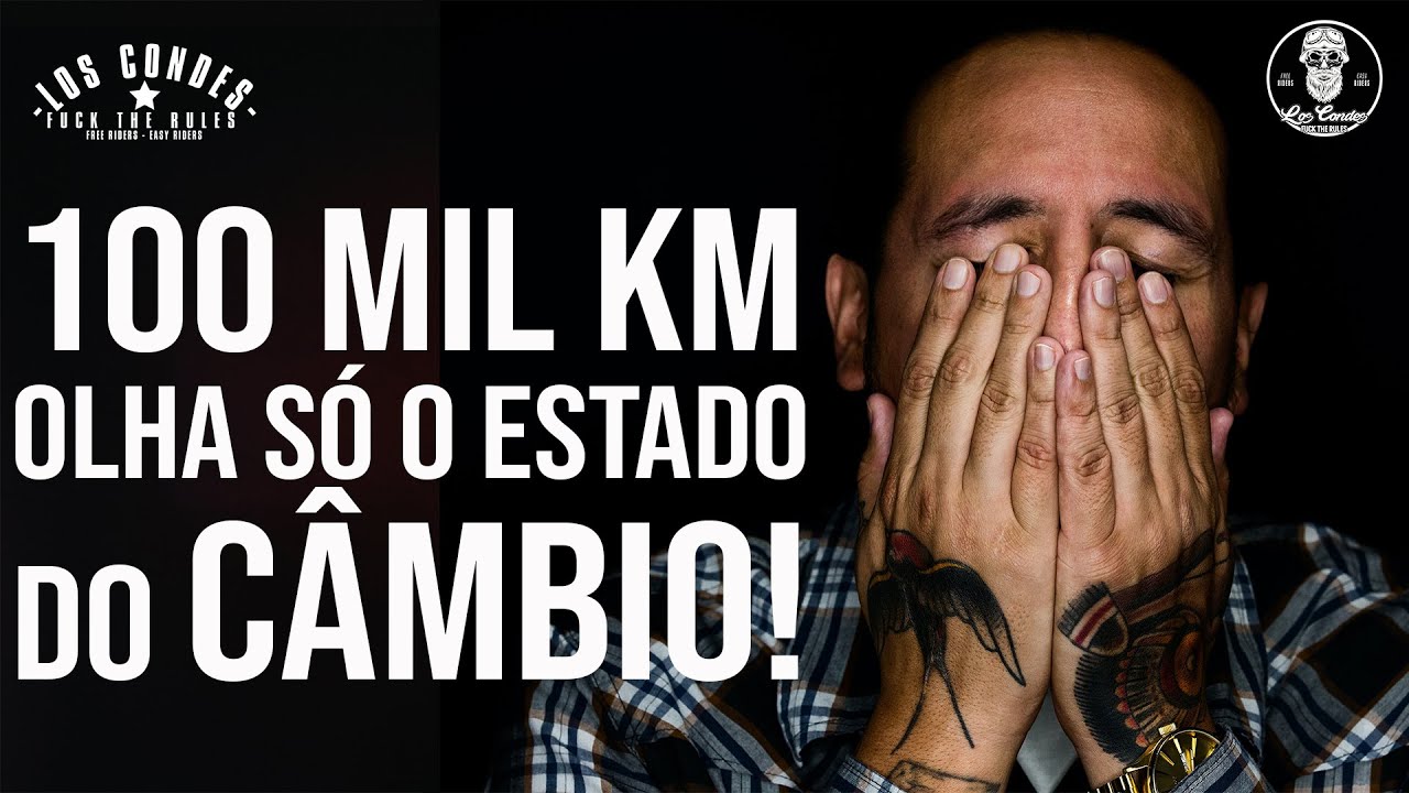 100mil KM. Olha o estado do cambio!