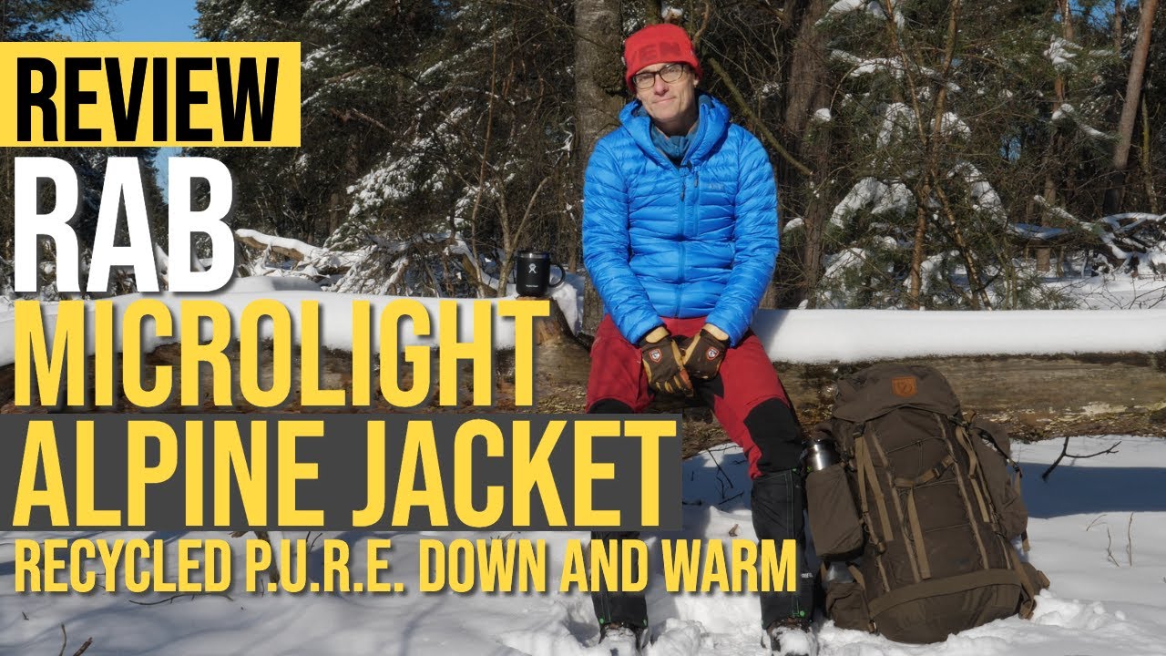 ОБЗОР КУРТКИ RAB MICRILIGHT ALPINE | ИЗ ПЕРЕРАБОТАННОГО ЧИСТОГО ПУХА И ТЕПЛА