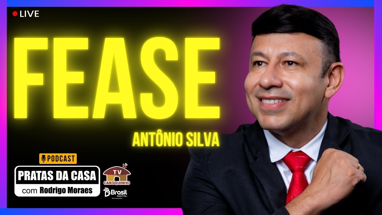 Fund. Est. de Atendimento Socioeducativo de RO FEASE com o Pres. Antônio Silva - PRATAS DA CASA 2025
