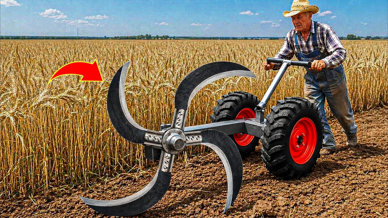 Millions of Farmers Will Be Shocked By This Crazy Idea ! Turn The Sickle Into A Million-Dollar Tool