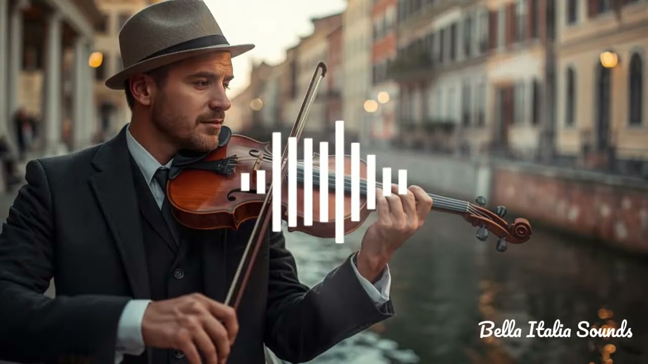 ROMAN RIVERSIDE ESCAPE 🇮🇹🌊 Soft Italian Café Music 🎶☕ for Relaxing Evening Moments ✨