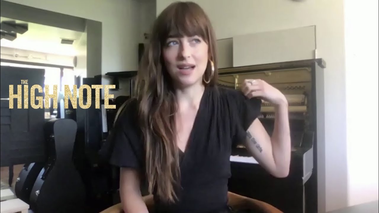 Dakota Johnson, Ice Cube & Kelvin Harrison Jr. interviews for THE HIGH NOTE