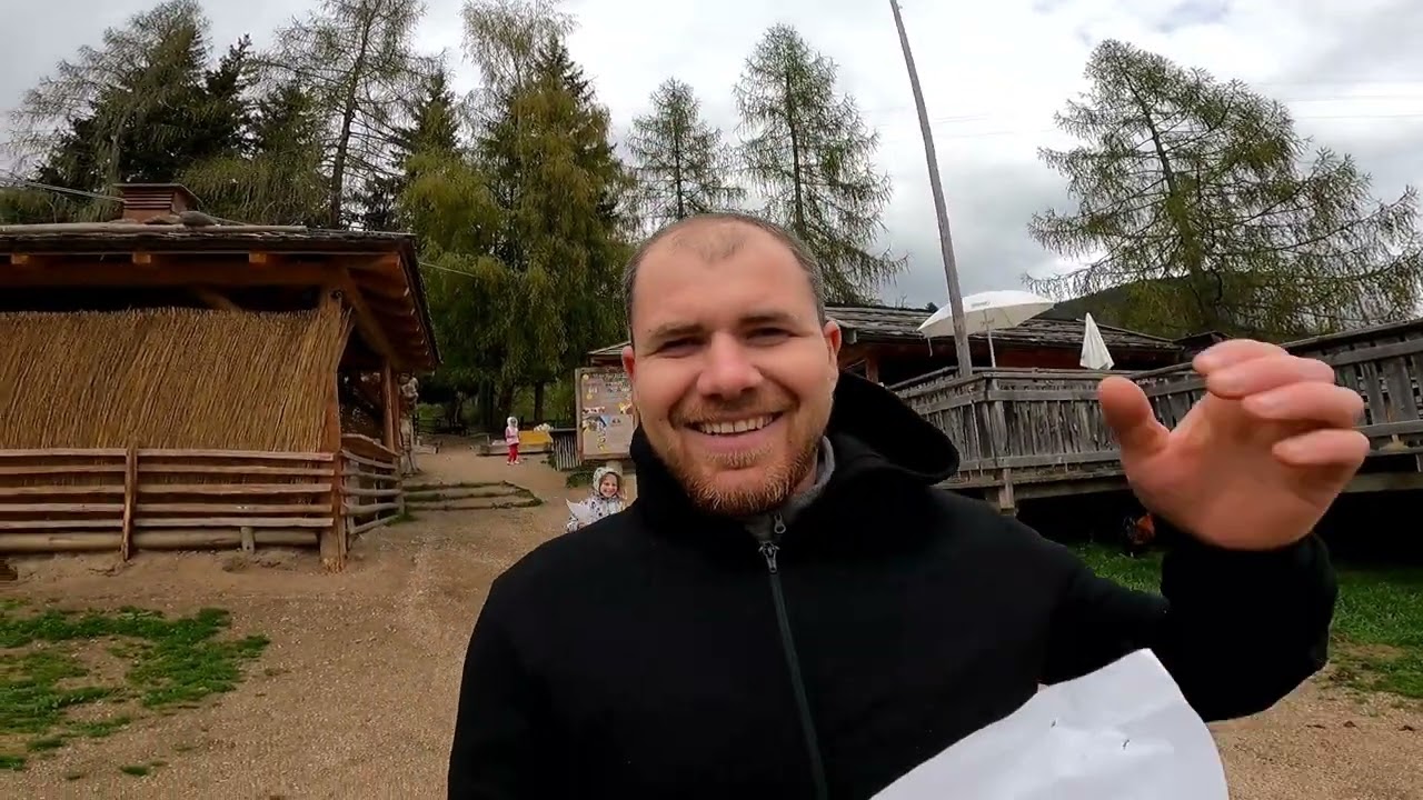 Италия. Ферма в горах.