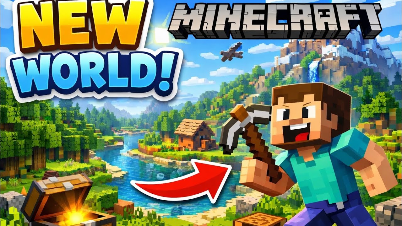 Minecraft new world 🌍